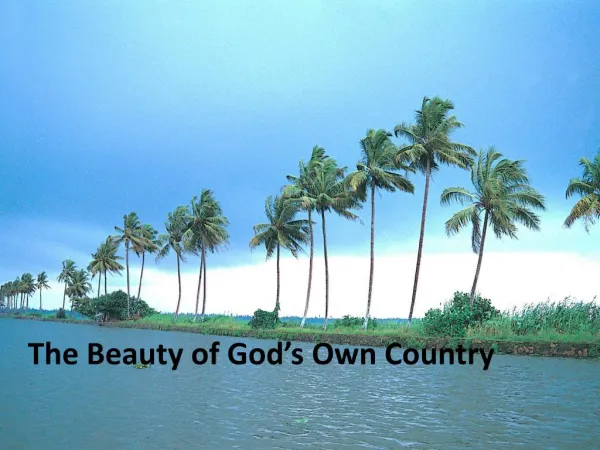 The Beauty of God's Own Country - Thomas Cook