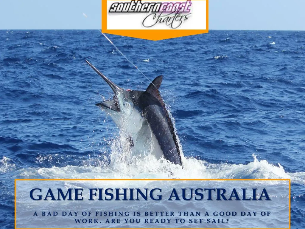 game fishing australia