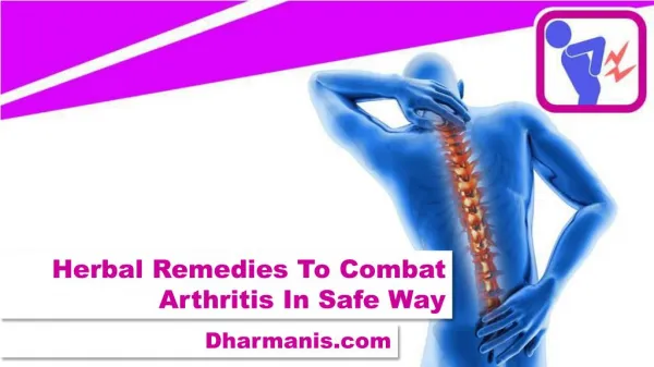 Herbal Remedies To Combat Arthritis In Safe Way