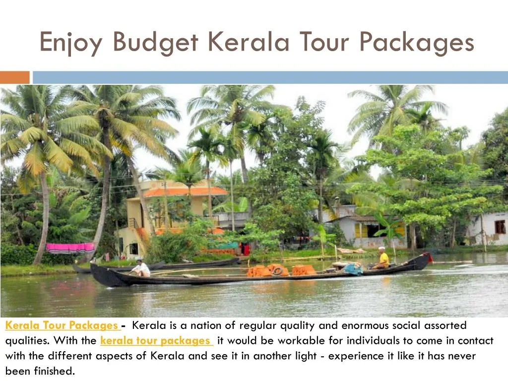 enjoy budget kerala tour packages