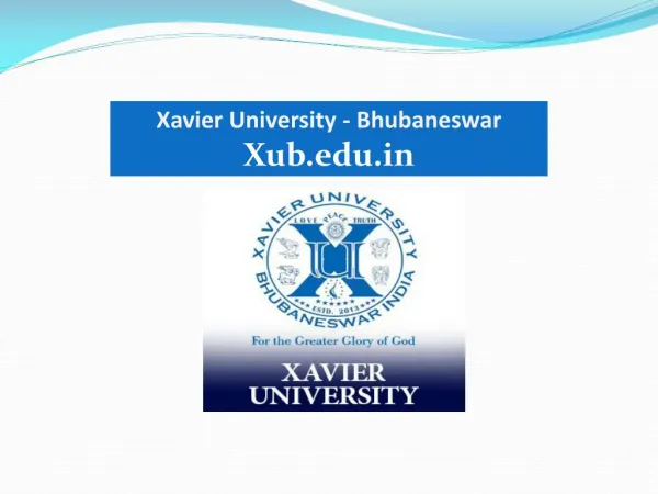 Best rural management colleges in India - Xavier University