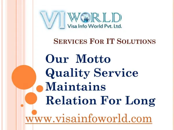 services for it solutions