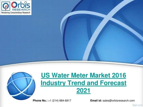 Water Meter Market An Overview of Growth Factors and Future Prospects 2016 – 2021