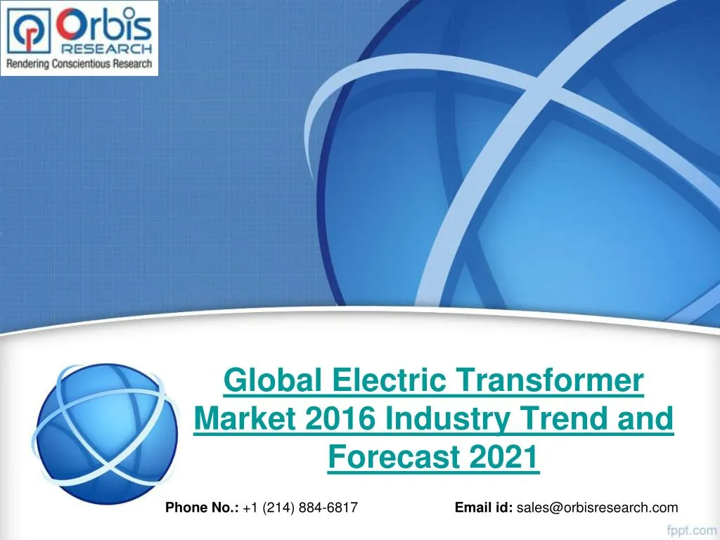 global electric transformer market 2016 industry trend and forecast 2021