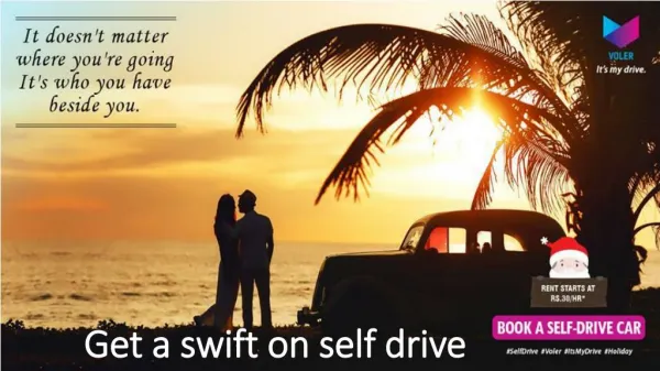 Get Swift drive with Voler cars