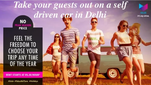Rent a self driven car in Delhi - Volercars.com