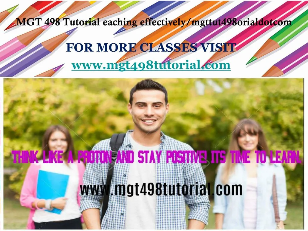 for more classes visit www mgt498tutorial com