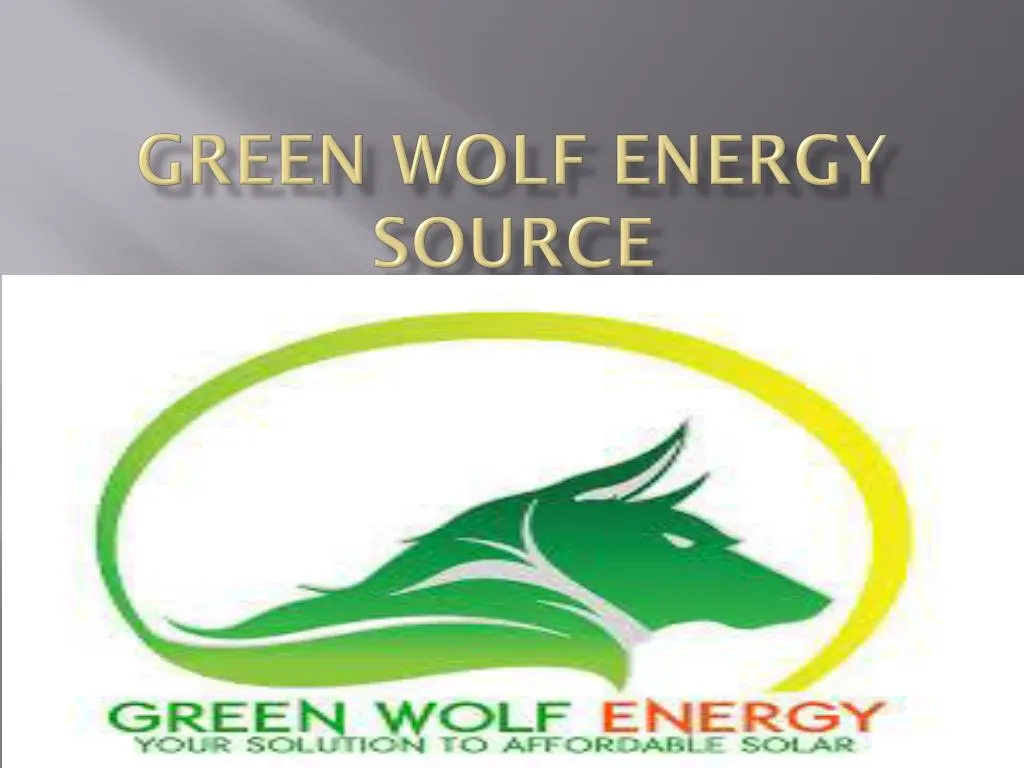 green wolf energy source