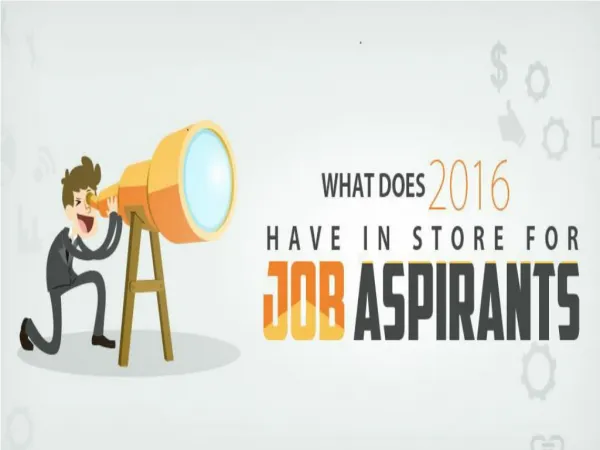 Job Aspiraints 2016 Optimistic Outlook in Money Matters