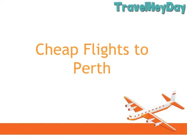 Cheap Flights to Peth