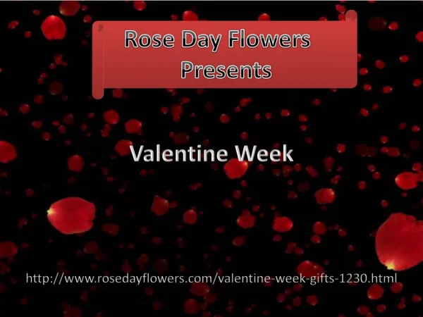 Collection of valentine week gifts available on rosedayflowers.com