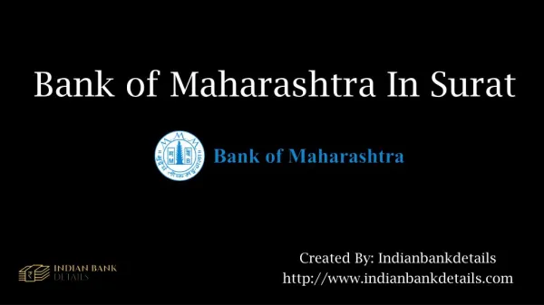 MICR code for Bank of Maharashtra in surat