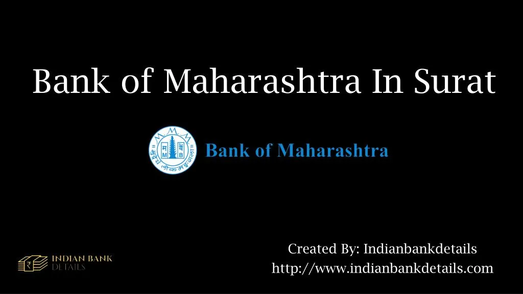 bank of maharashtra in surat