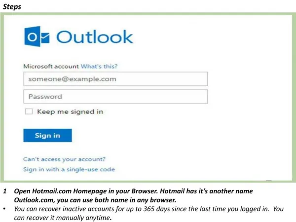 How To Reset Hotmail Password with The Help of Hotmail Helpline Support