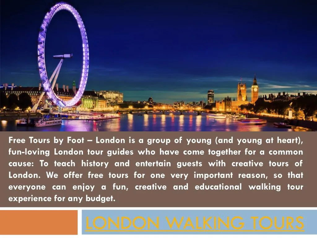london walking tours
