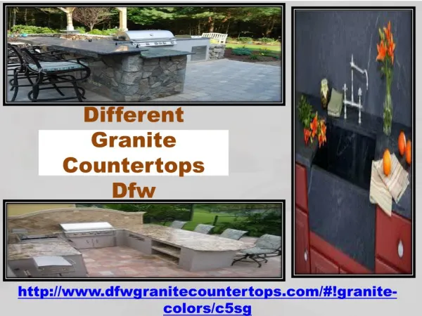 Different Granite Countertops Dfw