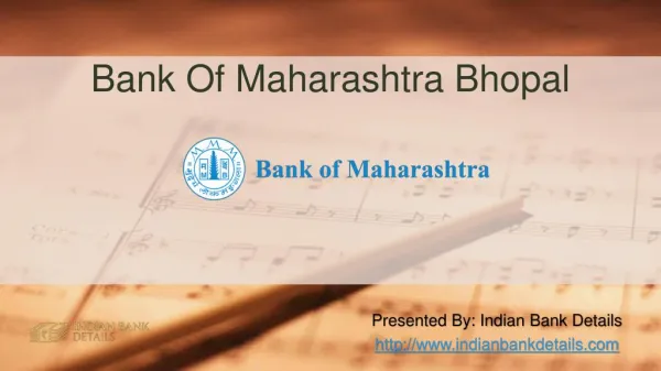 IFSC code for Bank Of Maharashtra Bhopal