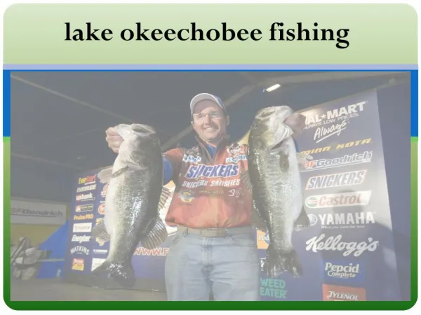 fishing lake Okeechobee