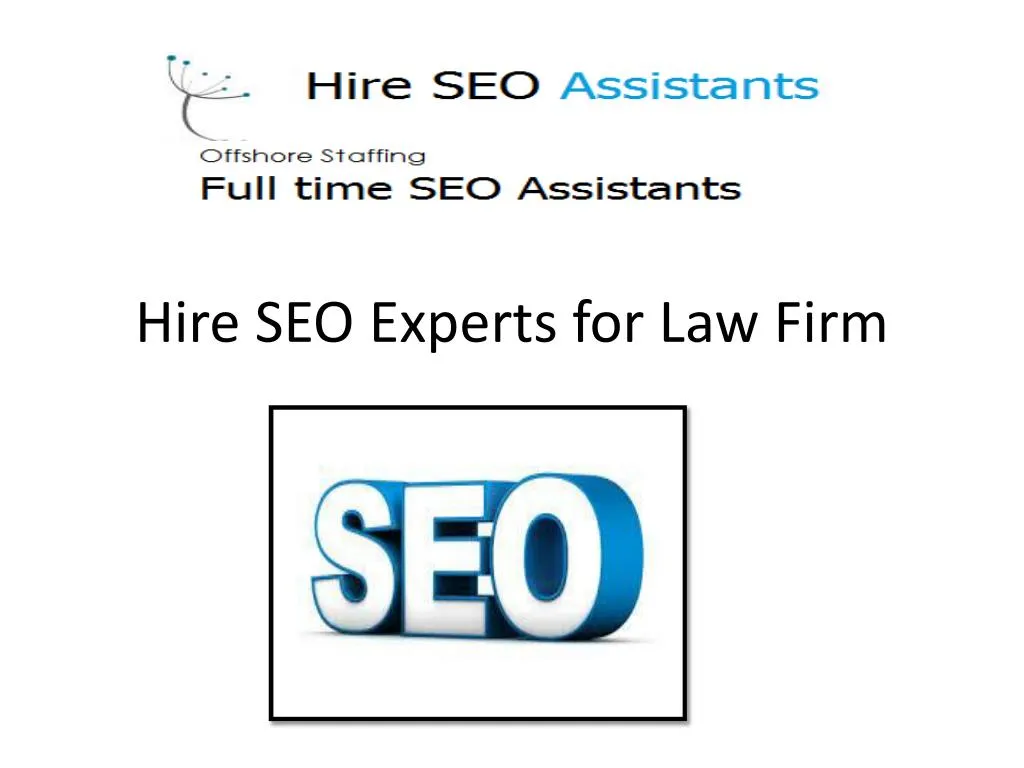 hire seo experts for law firm