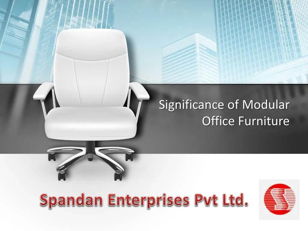 significance of modular office furniture