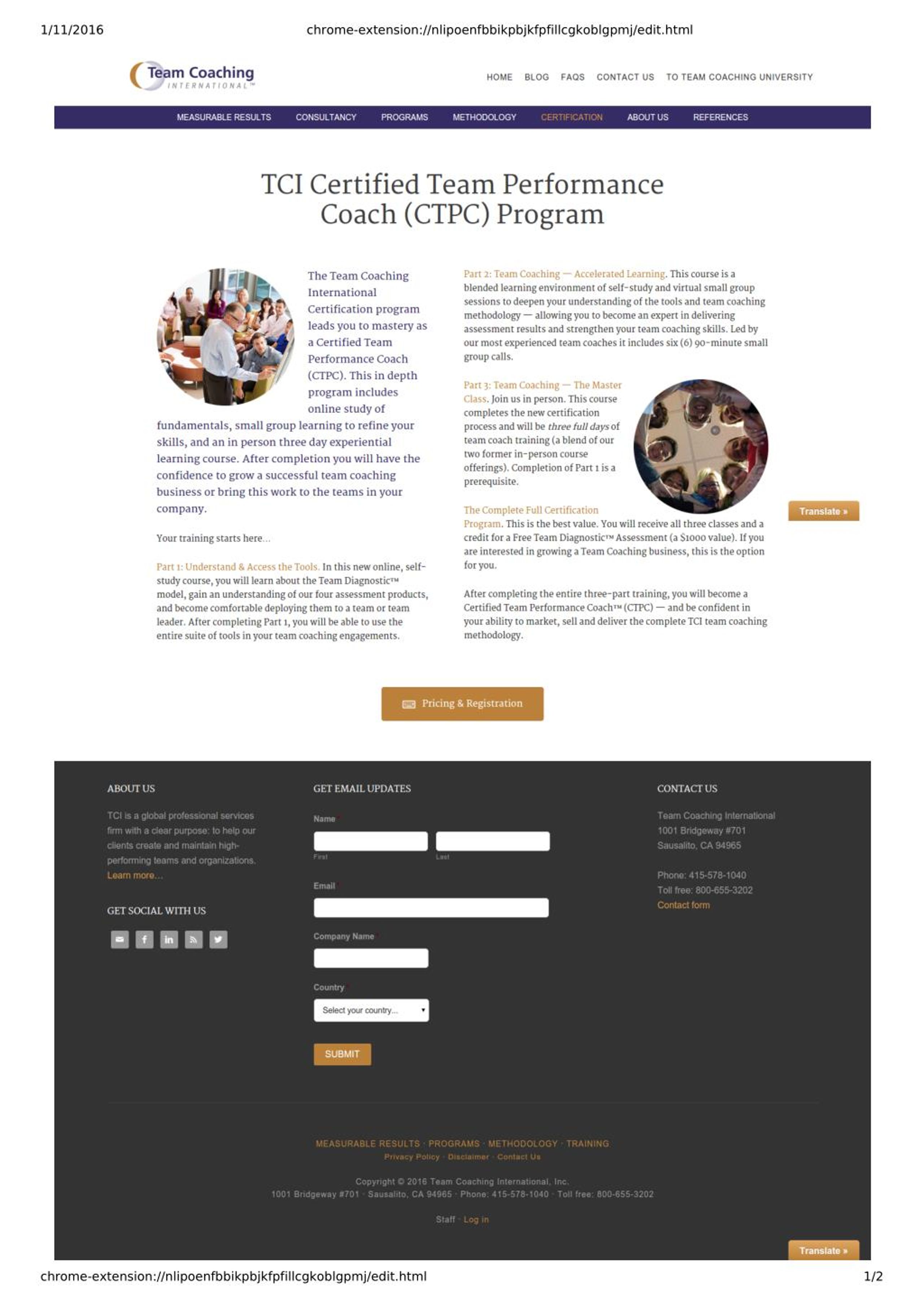 PPT - Certified Team Performance Coach Program PowerPoint Presentation ...