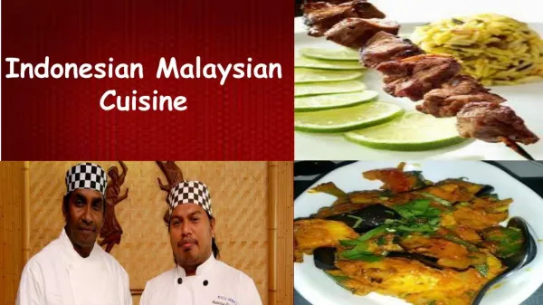 Indonesian Malaysian Cuisine