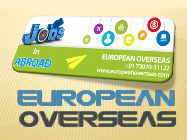 European Overseas Best Visa Consultancy Services In Punjab