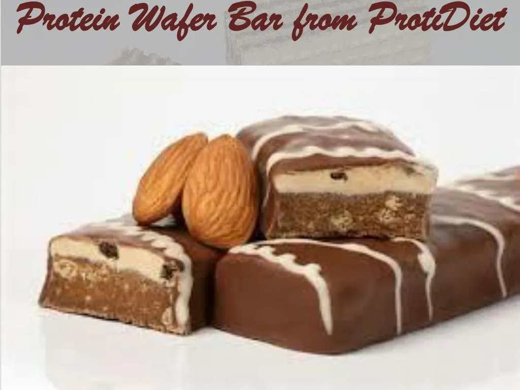 protein wafer bar from protidiet