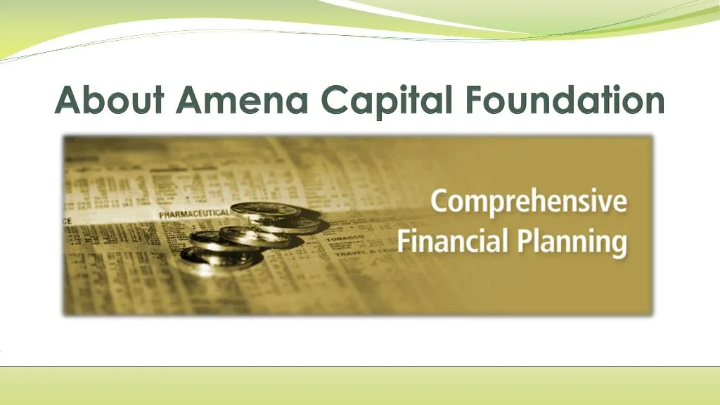 about amena capital foundation