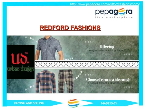 Redford Fashions - Designer Shirt, Mens Wear, Manufacturer and Trading Company-www.pepagora.com