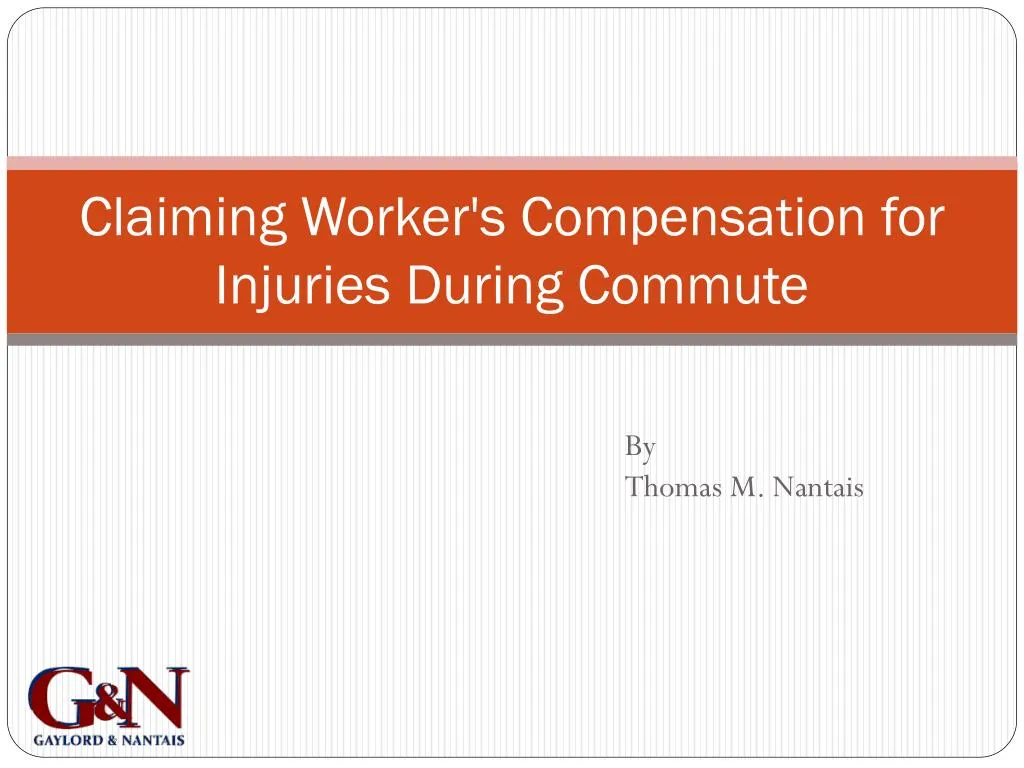 claiming worker s compensation for injuries during commute