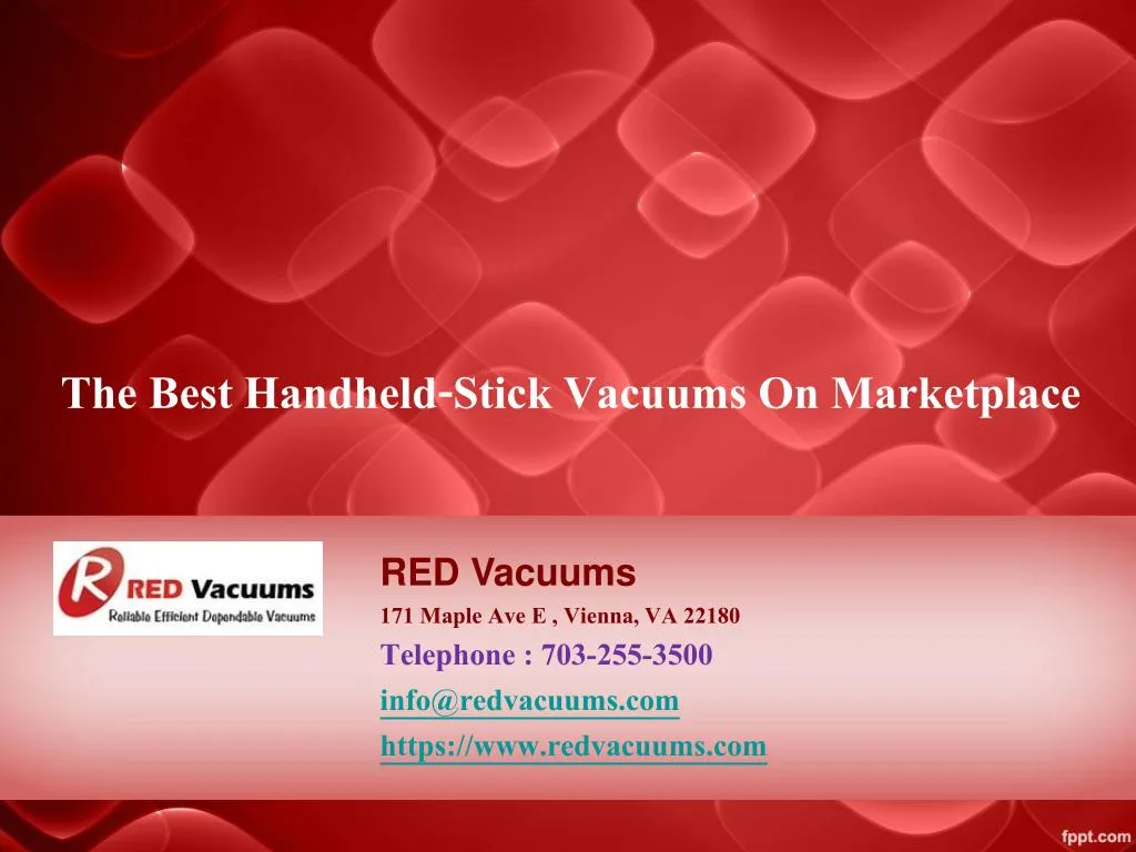 the best handheld stick vacuums on marketplace