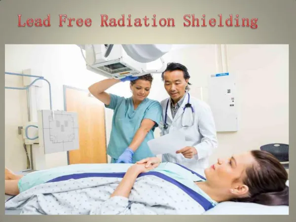 Lead Free Radiation Shielding