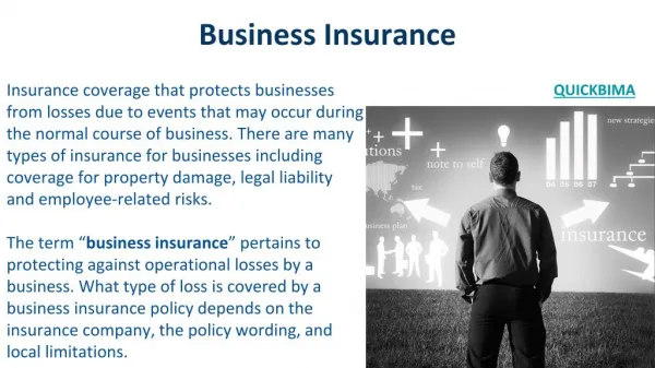 Best Business insurance policy in india