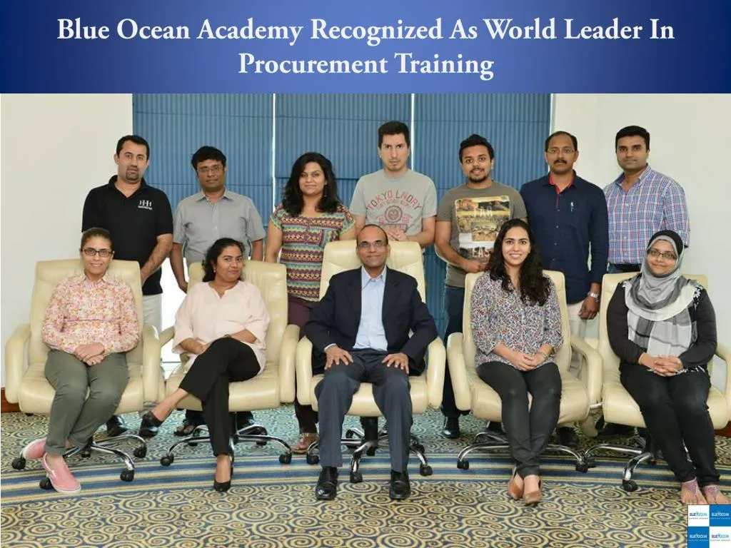 blue ocean academy recognized as world leader in procurement training