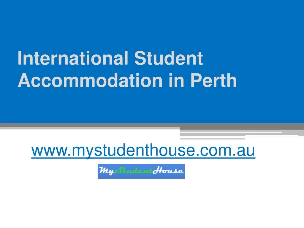 international student accommodation in perth