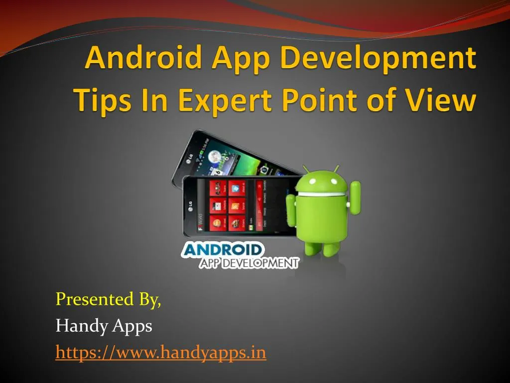 android app development tips in expert point of view