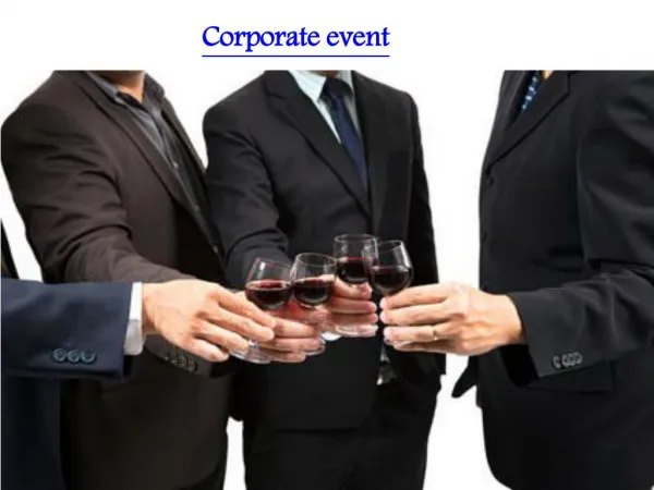 venues for corporate event, event planning and management