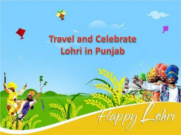 Travel and celebrate Lohri in Punjab