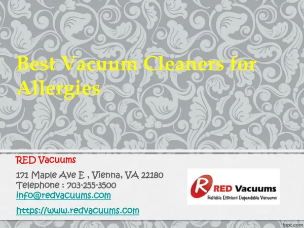 Best Vacuum Cleaners for Allergies