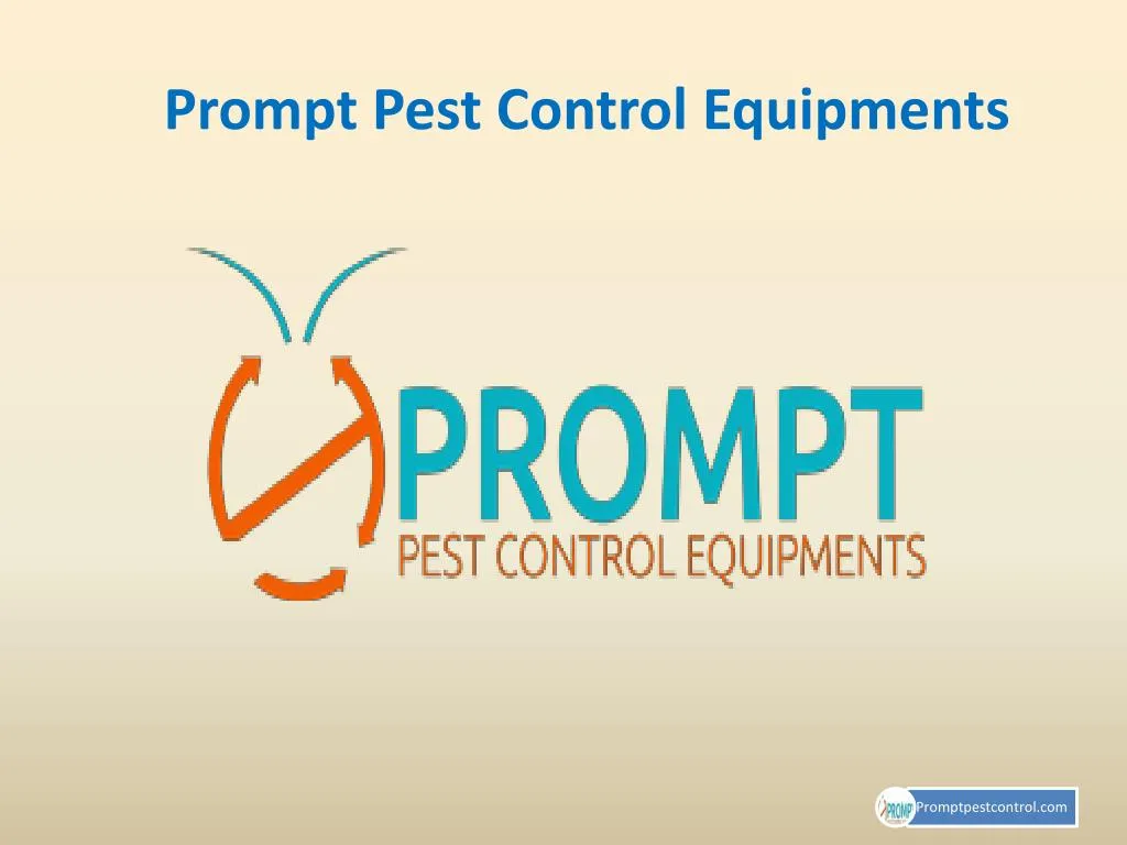 prompt pest control equipments