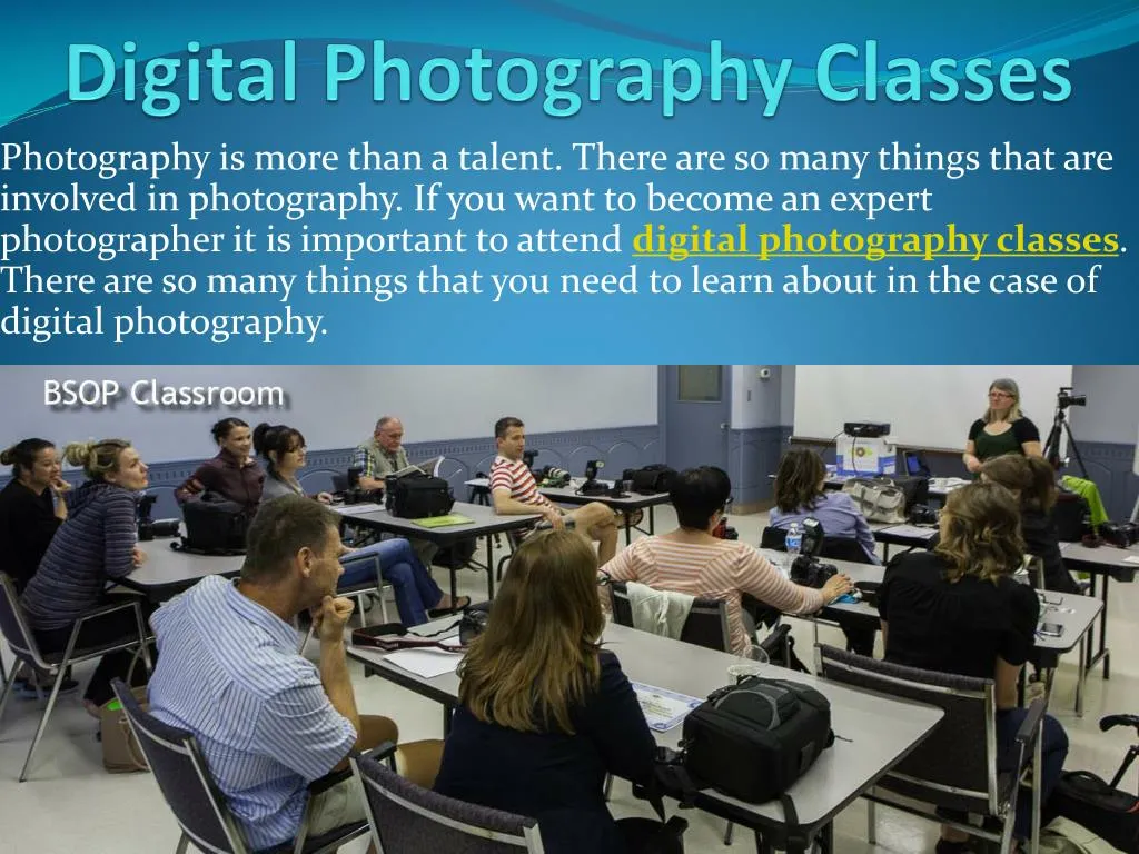 digital photography classes