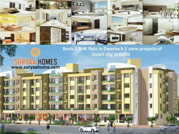 2 bhk flats in Dwarka at smart city projects in Delhi