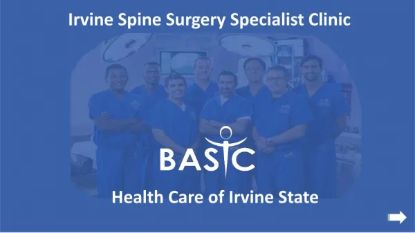 Irvine Spine Surgery Specialsit Clinic