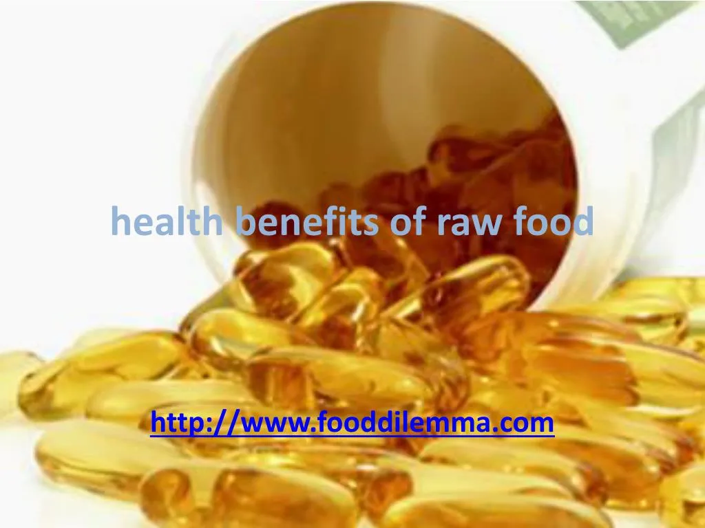 health benefits of raw food