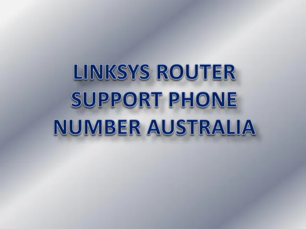 How to Reset a Linksys Router in Australia