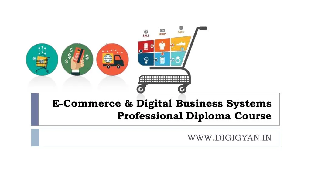 e commerce digital business systems professional diploma course