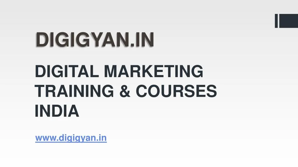 digital marketing training courses india