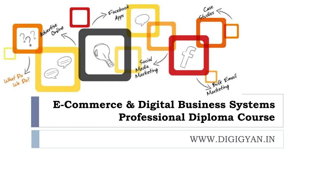 e commerce digital business systems professional diploma course