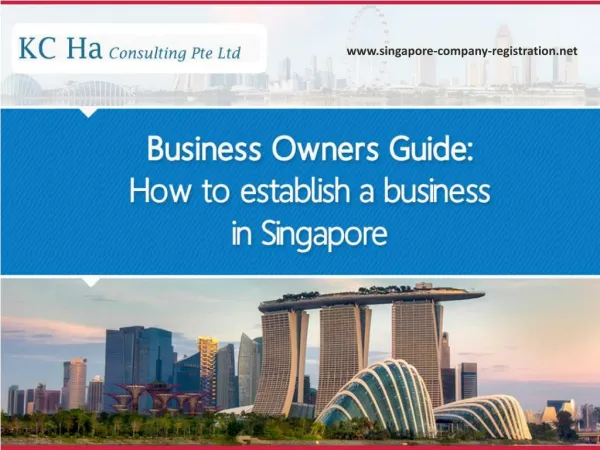 Guide to Establish and Register Your Business in Singapore